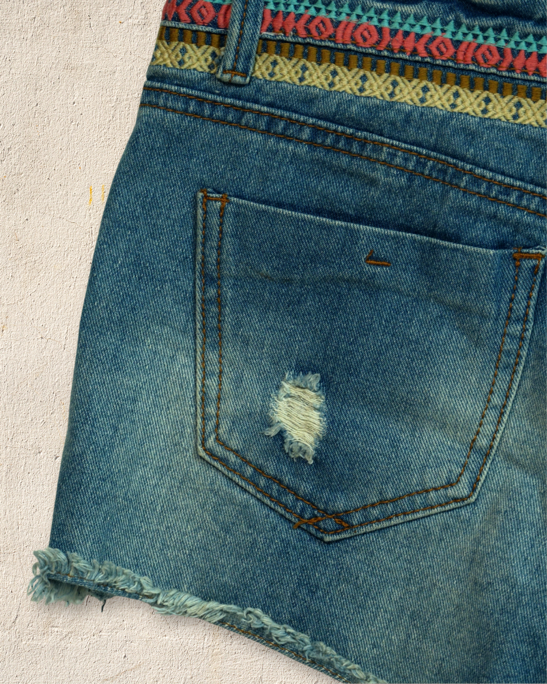 Short de jean Daniel Cassin